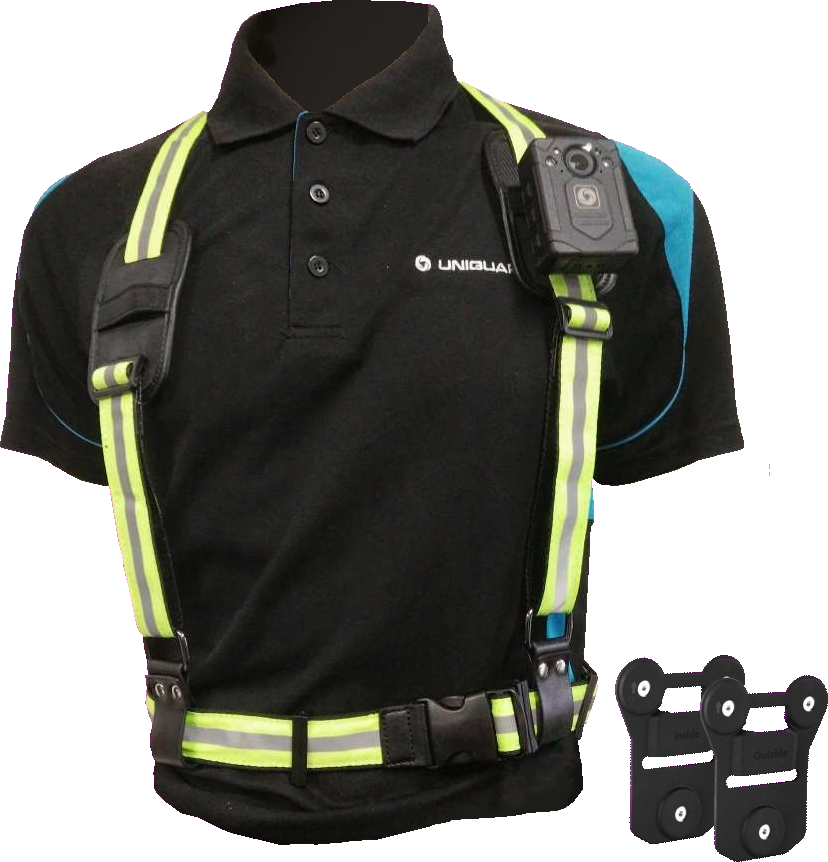 Body Camera Chest Harness and Magnetic Mounts
